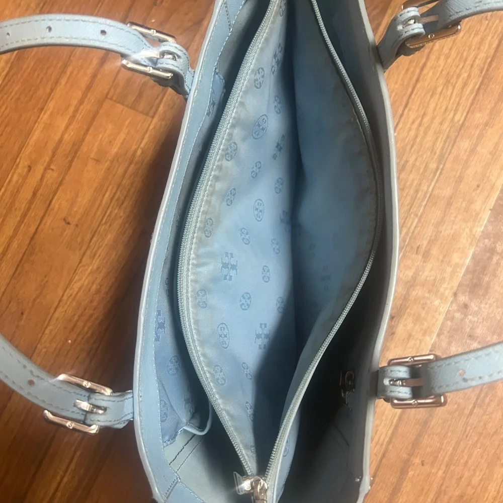 Tory Burch Elegant Blue Women's Tote Bag